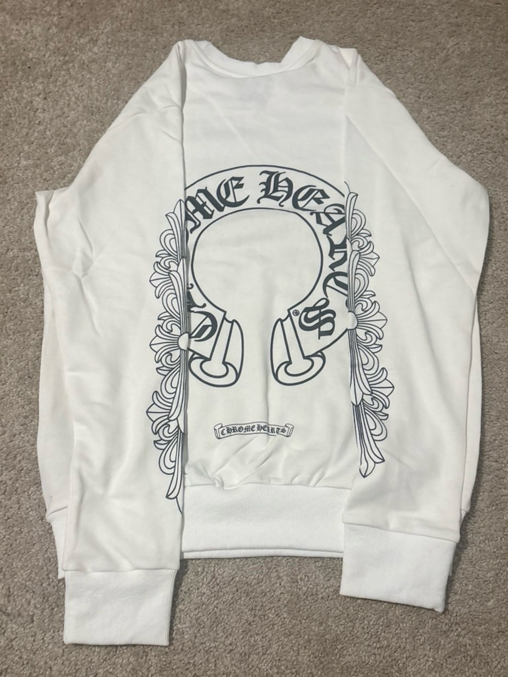 Chrome Hearts White Long Sleeve